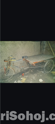 রানিং ডাবল এক্সেল ভ্যানগাড়ী বিক্রি হবে।